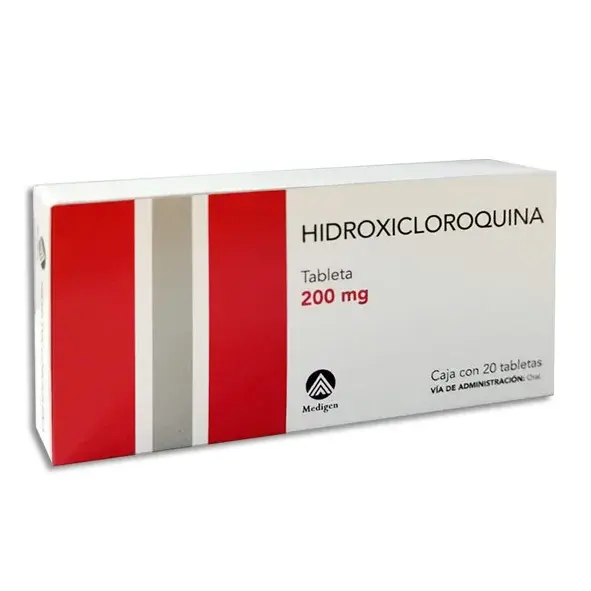 HIDROXICLOROQUINA MEDIGEN 200MG TABLETAS C/20 (GI)
