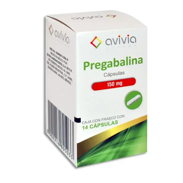 PREGABALINA AVIVIA 150MG CAPSULAS C/14 (GI)