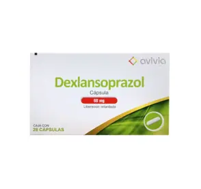 DEXLANSOPRAZOL AVIVIA 60MG CAPS C/28 (GI)
