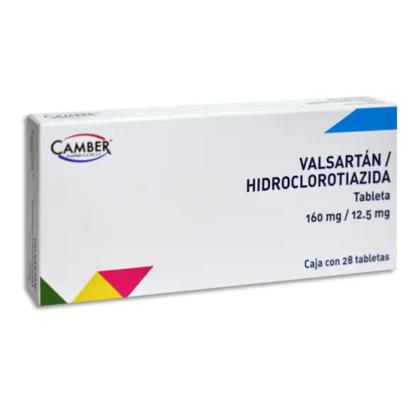 VALSARTAN/HIDRO CAMBER 160/12.5MG TAB C/28 (GI)