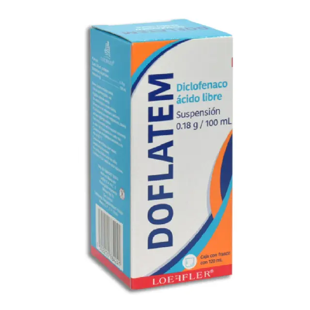 DOFLATEM 0.18G/100MG SUSPENSION 120ML (GI)