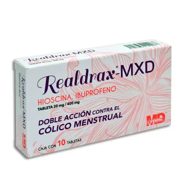 REALDRAX-MXD 20/400MG TABLETAS C/10 (GI)