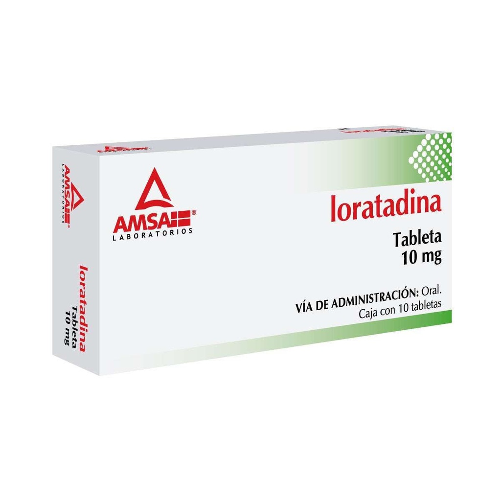 LORATADINA AMSA 10MG TABLETAS C/10 (GI)