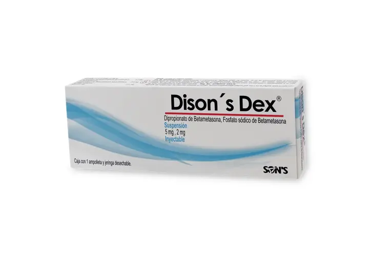 DISON´S DEX 5/2MG/1ML INYECTABLE C/1 JER (GI)