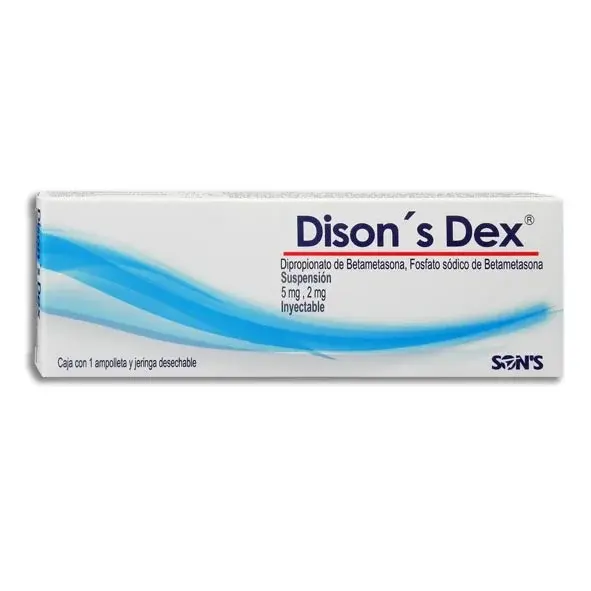 DISON´S DEX 5/2MG/1ML INYECTABLE C/1 JER (GI)