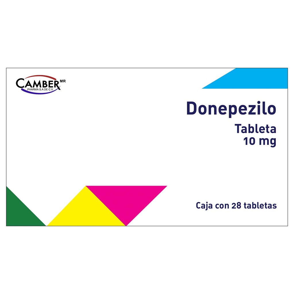 DONEPEZILO CAMBER 10MG TABLETAS C/28 (GI)