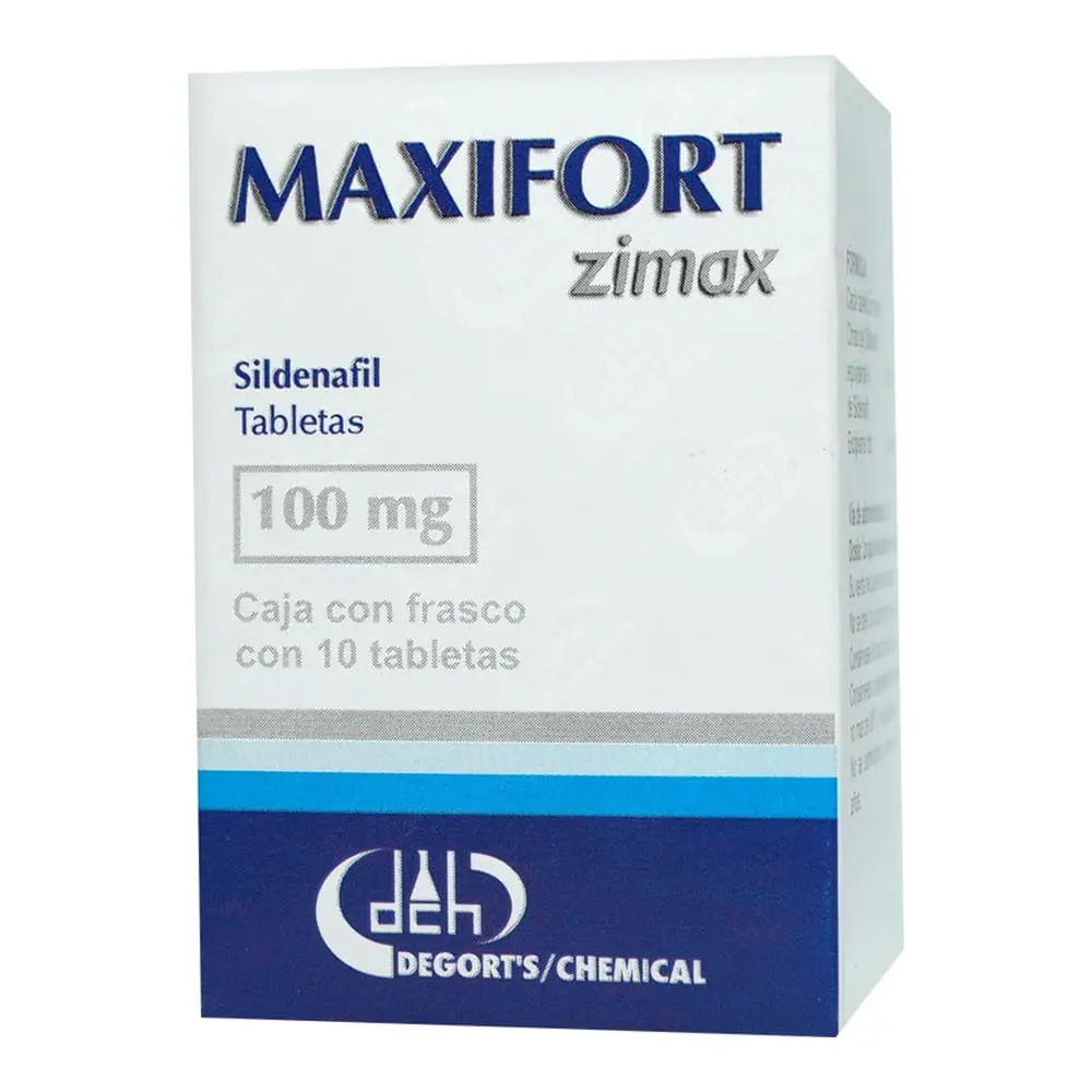 MAXIFORT ZIMAX 100MG TABLETAS C/10 (GI)
