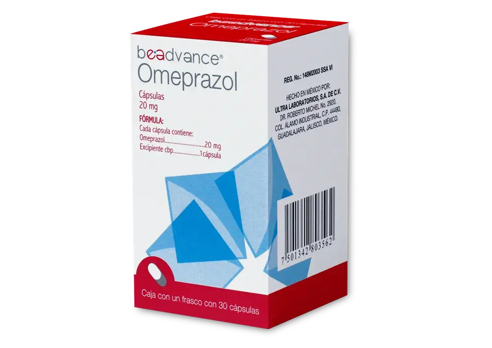 OMEPRAZOL BEADVANCE 20MG CAPS C/30 (GI)
