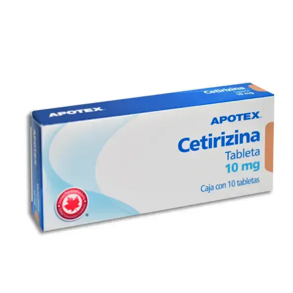 CETIRIZINA TABLETAS C/10 10MG (GI)