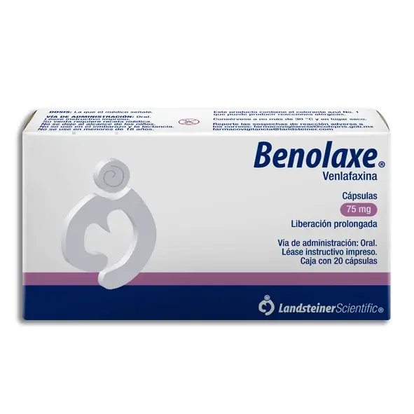 BENOLAXE 75MG CAPSULAS C/20 (GI)