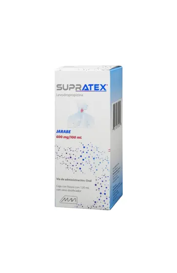 SUPRATEX 600MG/100ML JARABE 120ML (GI)