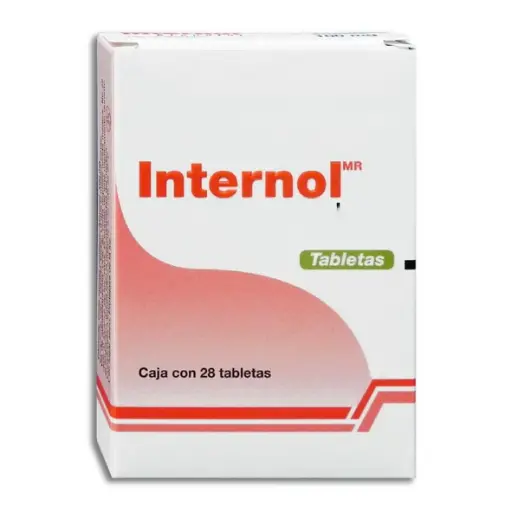 INTERNOL 100MG TABLETAS C/28 (GI)