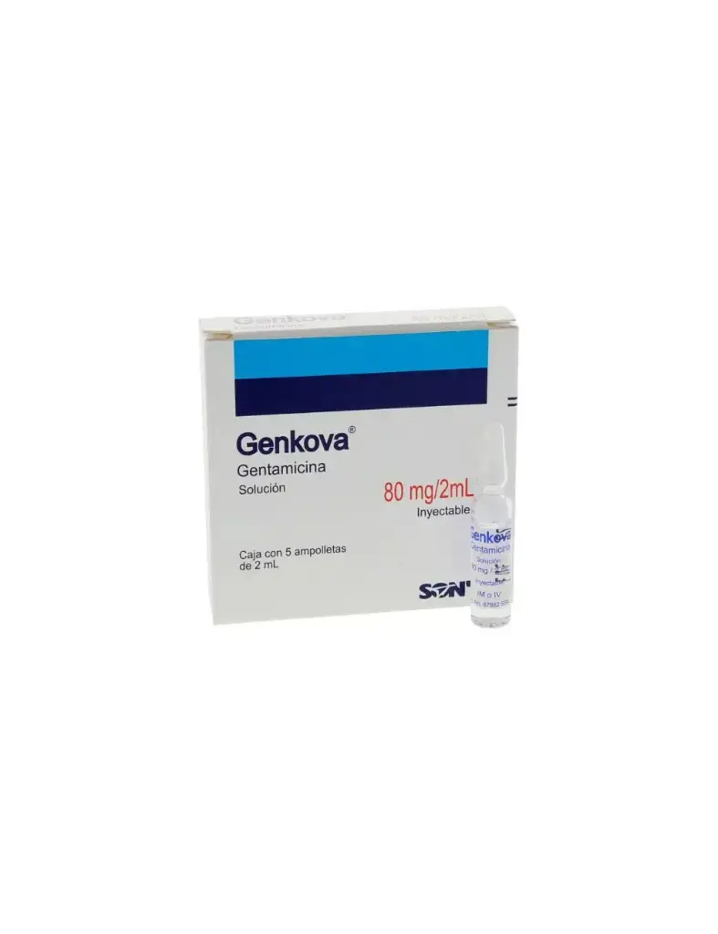 GENKOVA 80MG/2ML SOLUCION INYECTABLE C/5 (GI)