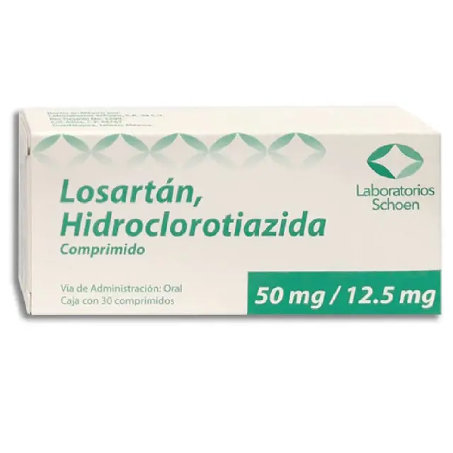 LOSARTAN HIDROCLOROTIAZIDA 50MG/12.5MG TAB C/30 (GI)