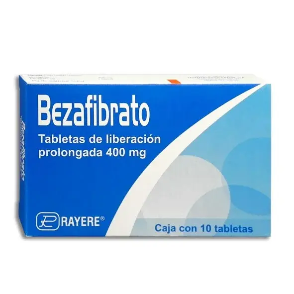 BEZAFIBRATO RAYERE 400MG TABLETAS C/10 (GI)