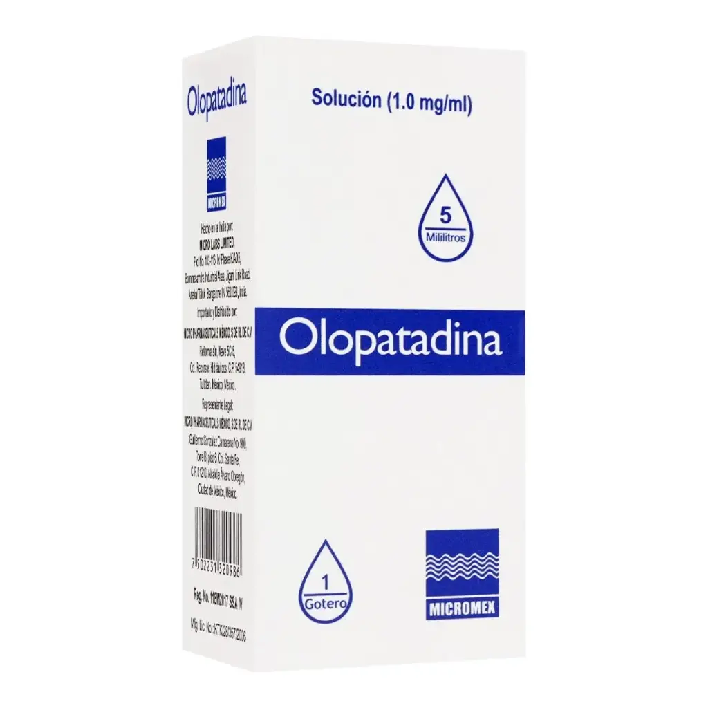 OLOPATADINA MICRO SOLUCION OFTALMICAS 5ML (GI)