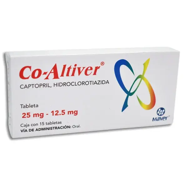 CO-ALTIVER 25/12.5MG TABLETAS C/15 (GI)