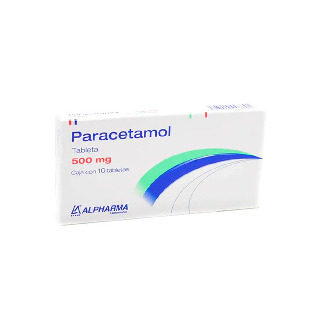 PARACETAMOL 500 MG TAB C/10