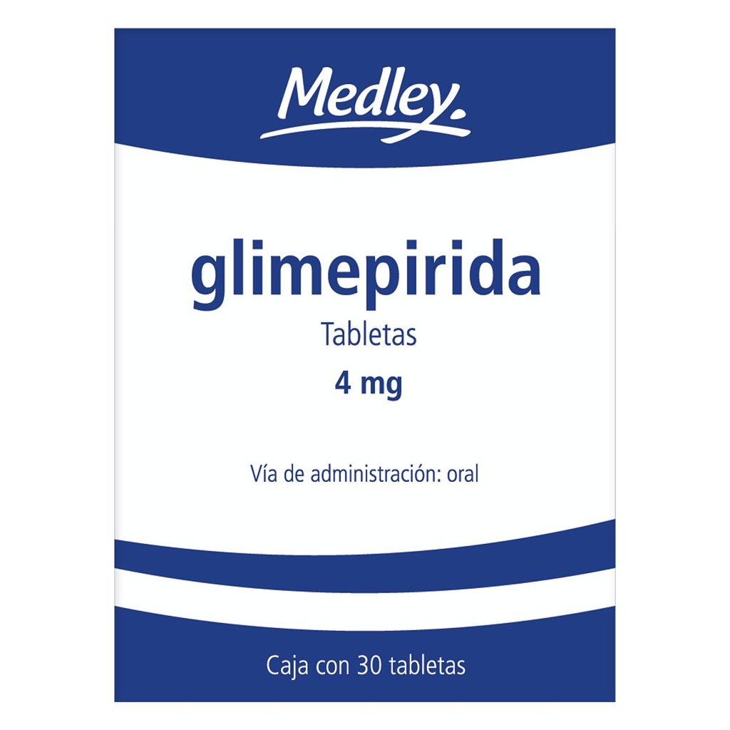 GLIMEPIRIDA MEDLEY 4MG TAB C/30 (GI)