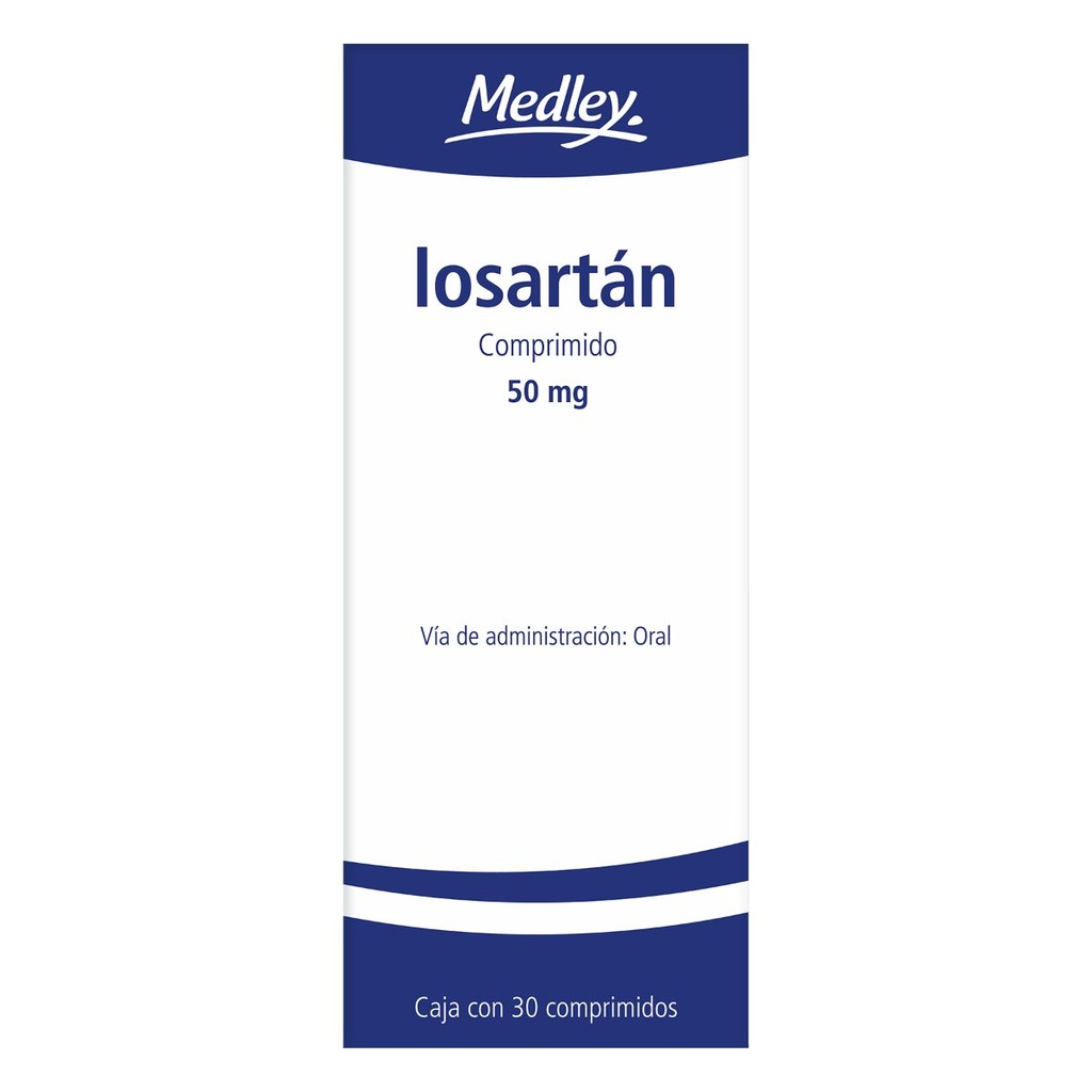 LOSARTAN MEDLEY 50MG COMPRIMIDOS C/30 (GI)
