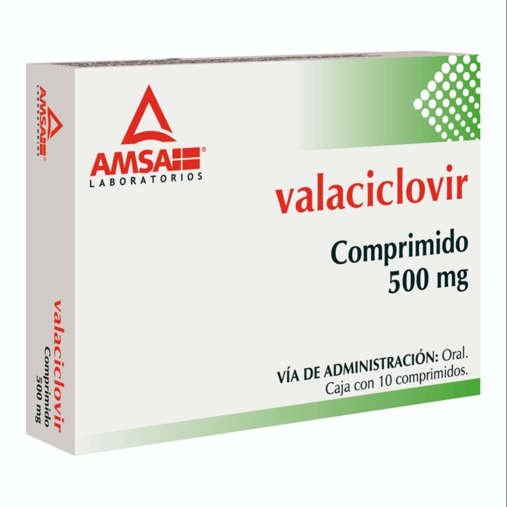 VALACICLOVIR AMSA 500MG CPR C/10 (GI)