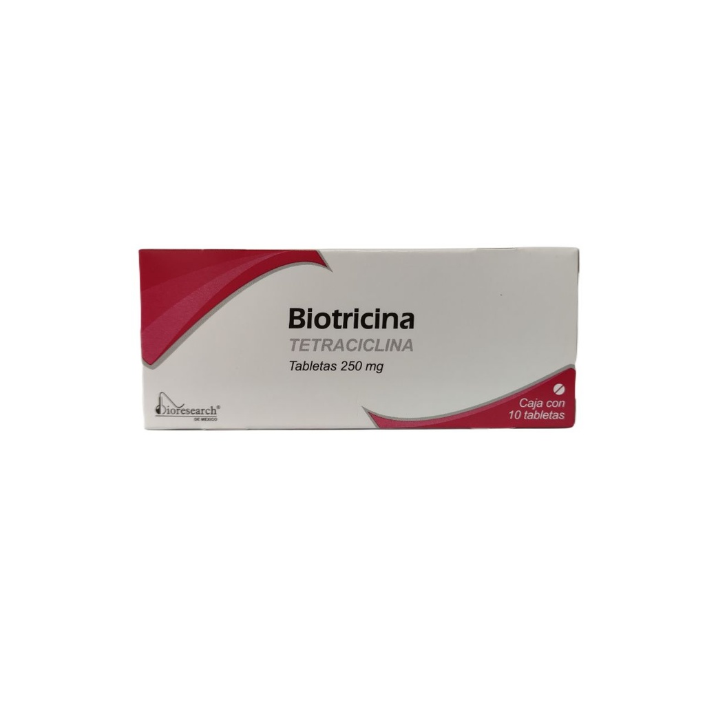 BIOTRICINA 250MG TAB C/10 (GI)