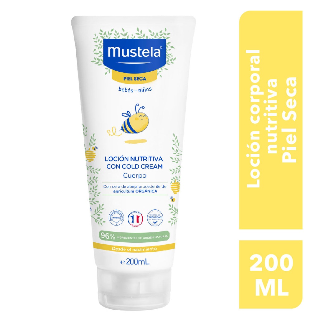 MUSTELA COLD CREAM LOC CORPORAL 200ML *