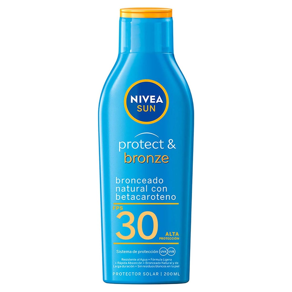 BLOQUEADOR NIVEA SUN FPS30 2EN1 200ML *