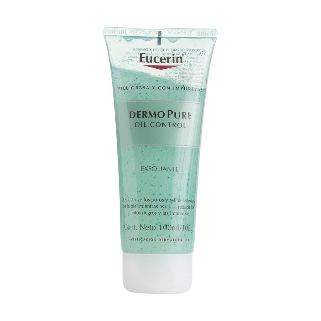 GEL EUCERIN DERMOPURE OIL CTRL EXFOLIANTE 100ML *