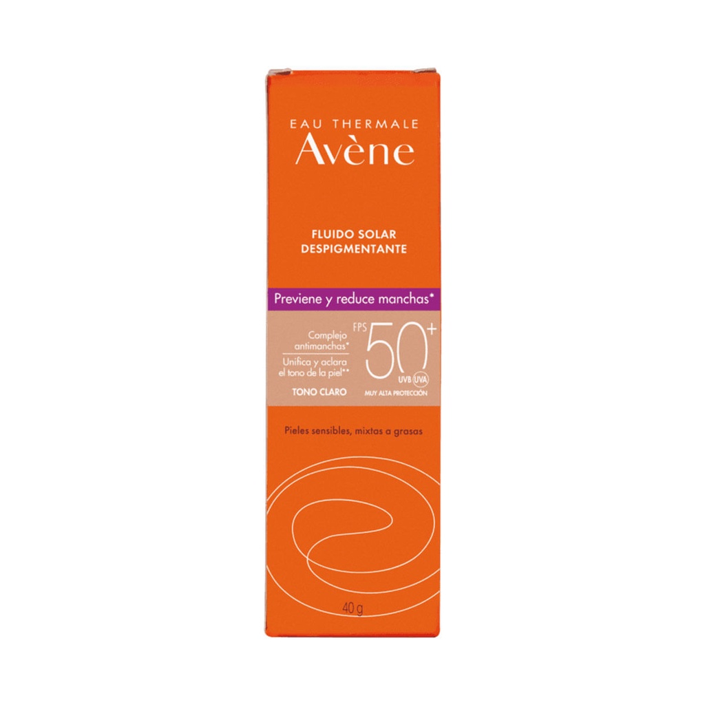 AVENE FLUIDO SOLAR DESPIG T/CLARO 40G *
