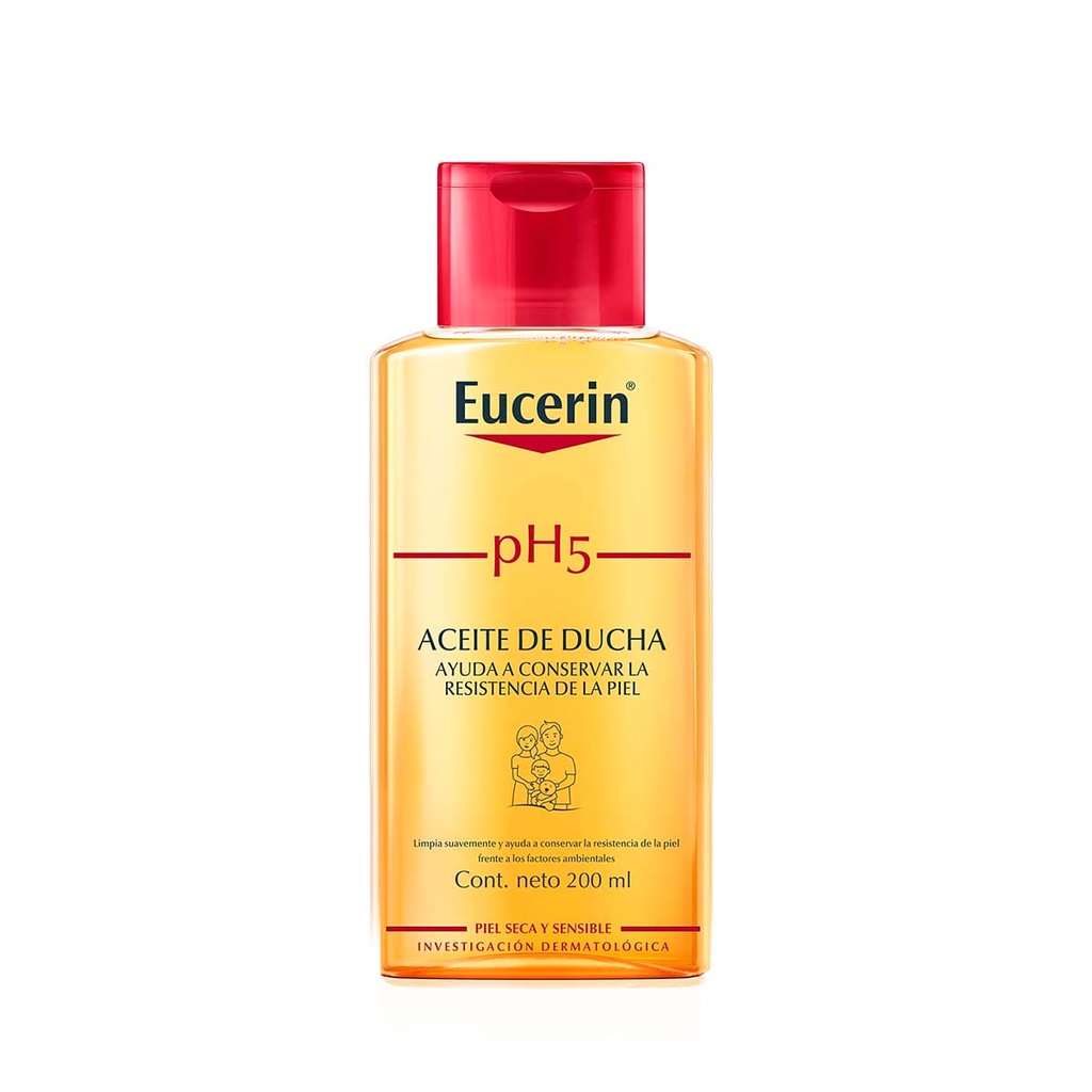 ACEITE EUCERIN PH5 DUCHA 200ML *