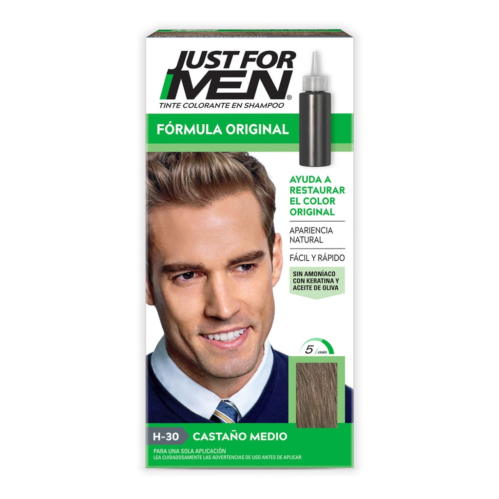 TIN JUST FOR MEN CASTMED60ML