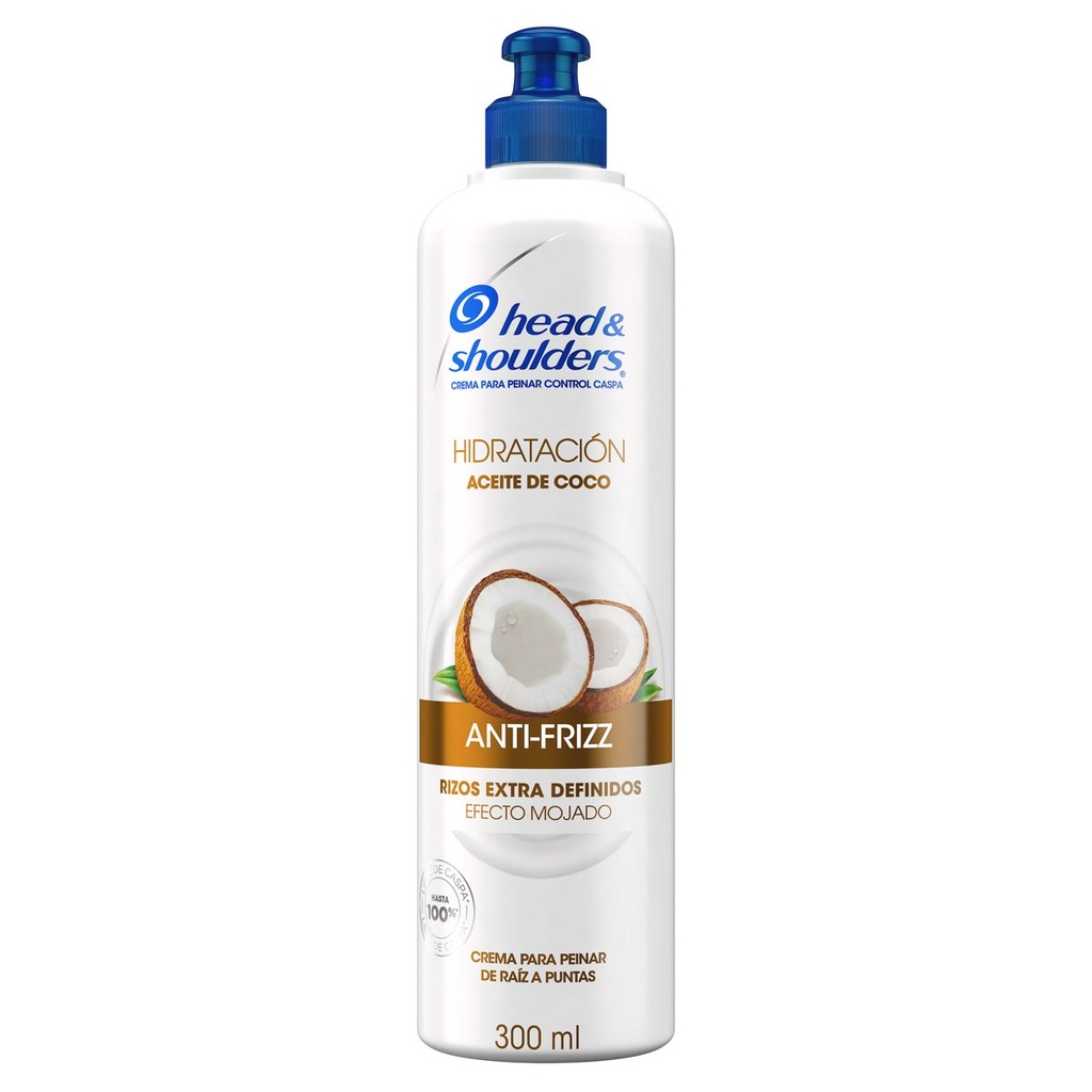 CREMA PEINAR H&S HIDRATACION ANTI-FRIZZ 300ML