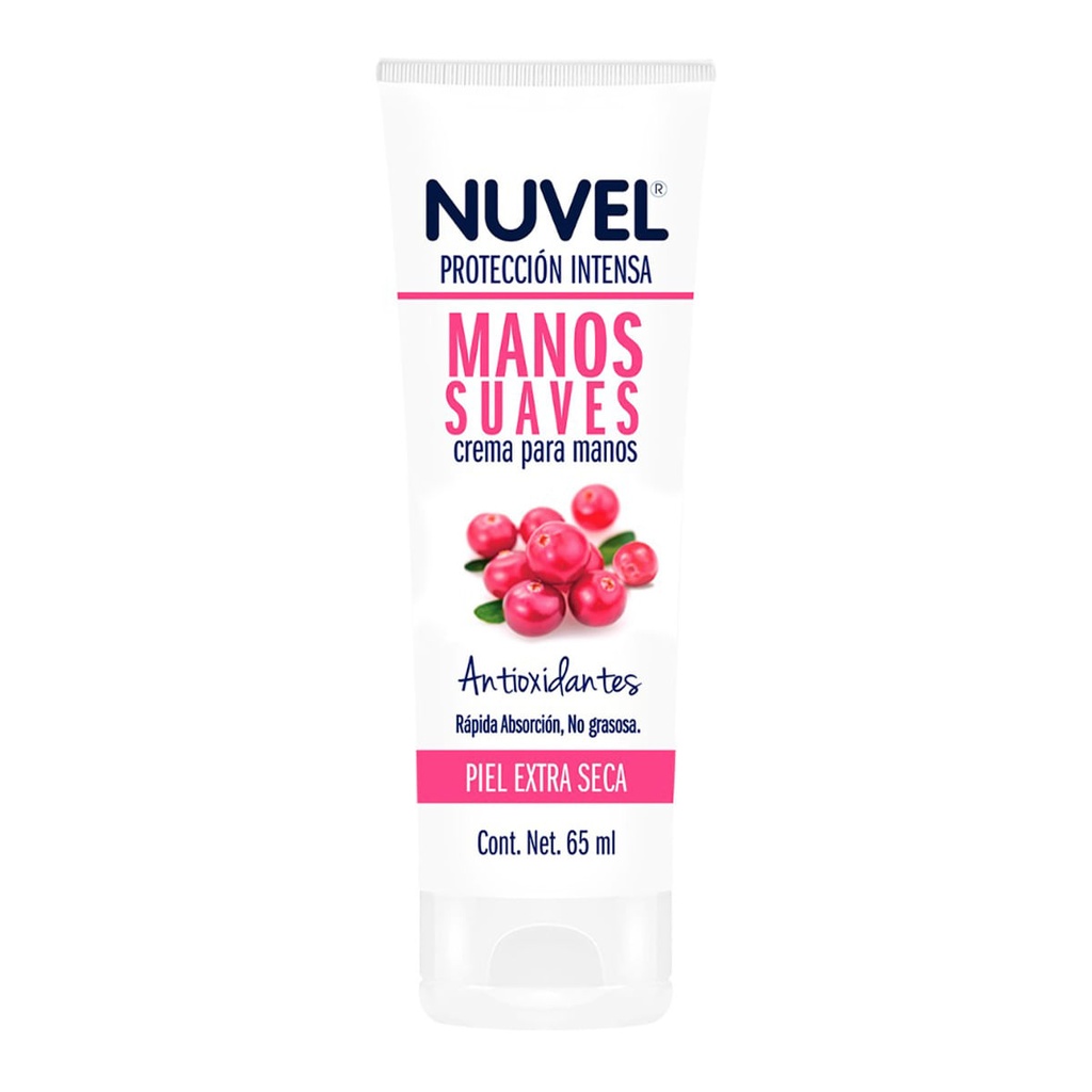 CREMA NUVEL P/MANOS SUAVES 65ML *