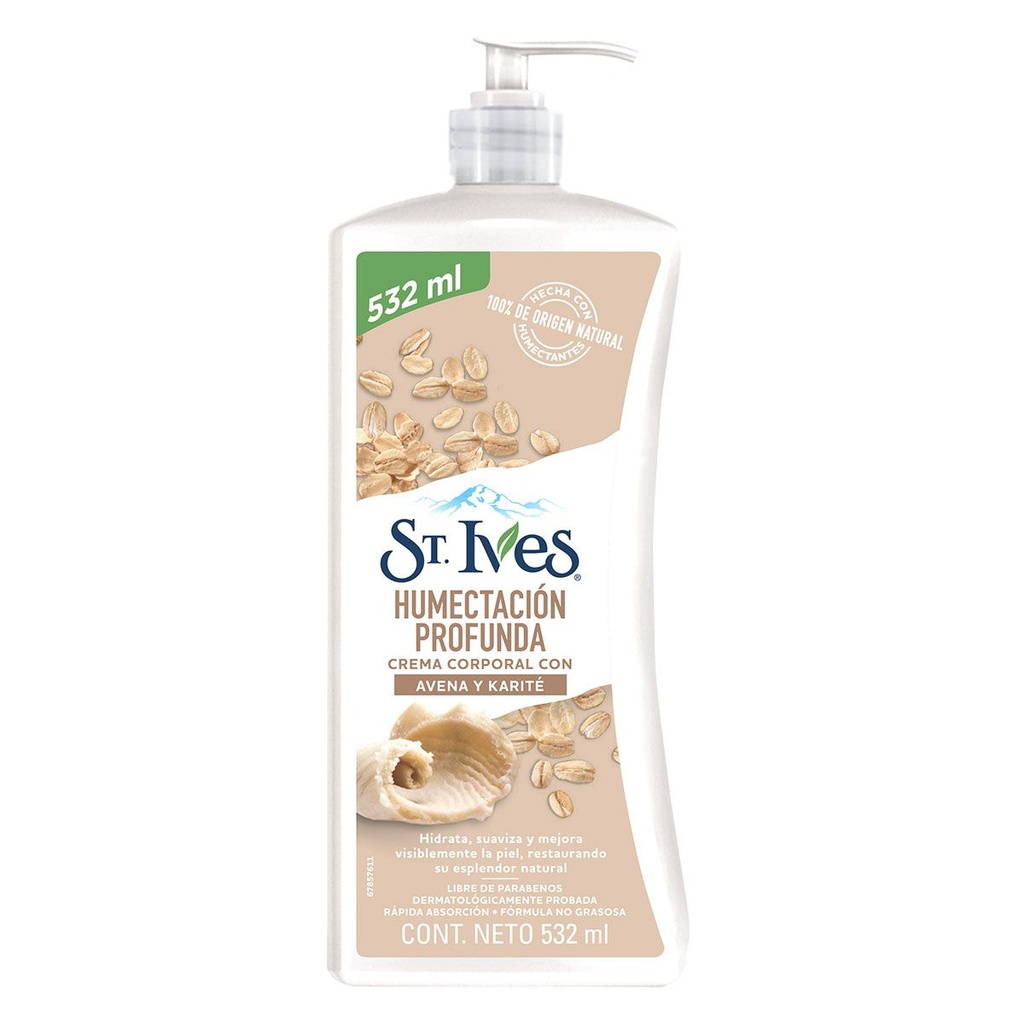 CREMA ST IVES AVENA/KARITE 530ML