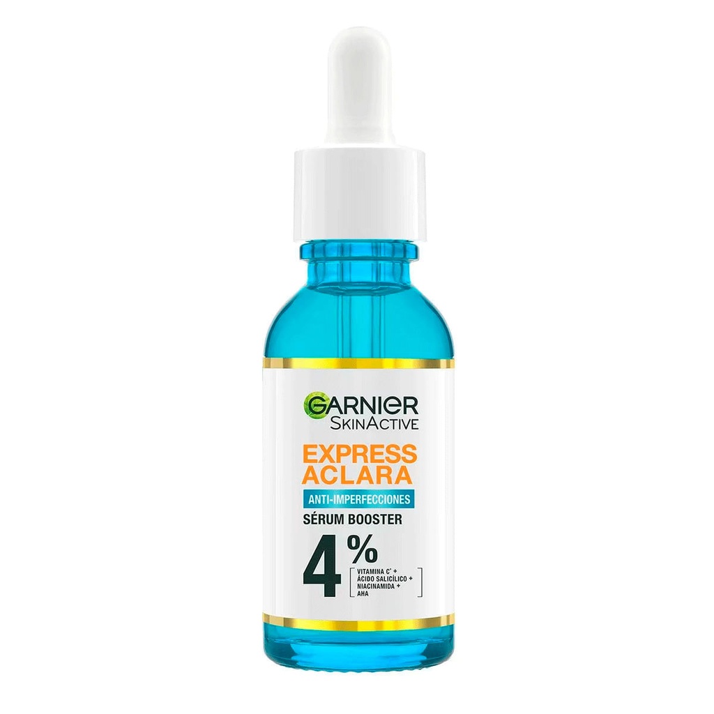 SERUM GARNIER EXPRES ACLARA BOOSTER 4% 30ML *