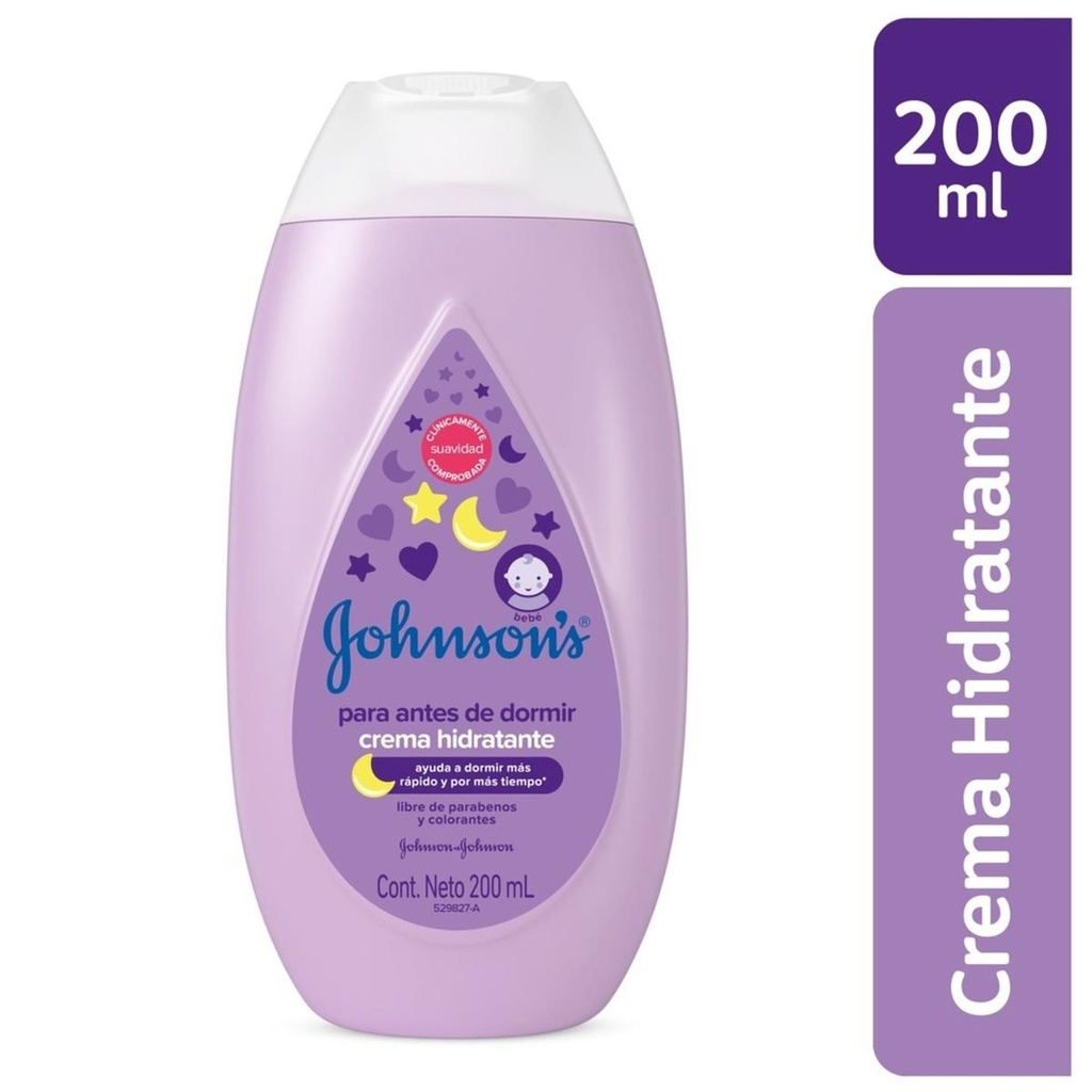 CREMA JOHNSONS LIQUIDO ANTES/DORM 20ML