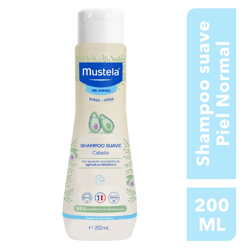 MUSTELA PIEL NORMAL BEBES SHAMPOO 200ML *