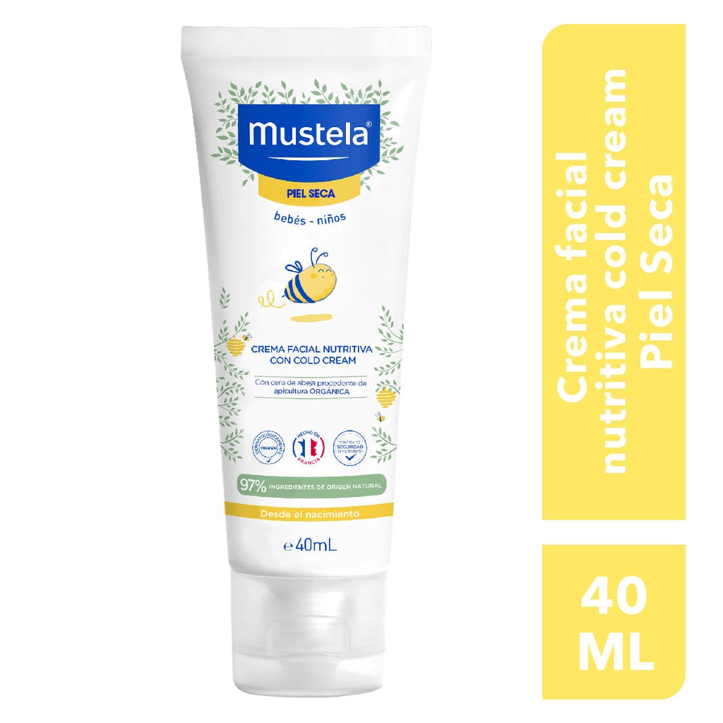 MUSTELA PIEL SECA BEBE CREMA FACIAL C CREAM 40ML