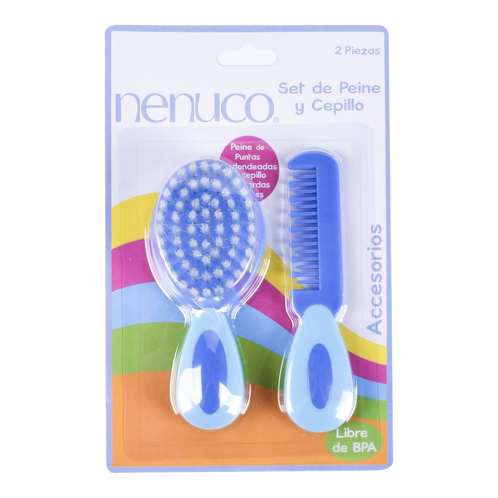 SET PEINE Y CEPILLO NENUCO C/2 *