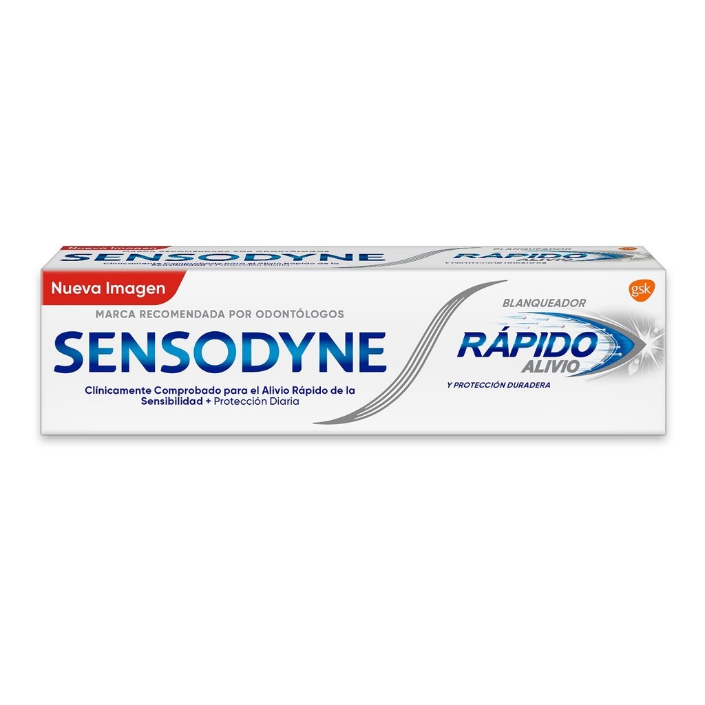 C D SENSODYNE BLANQ RAP-ALIVIO 100G *