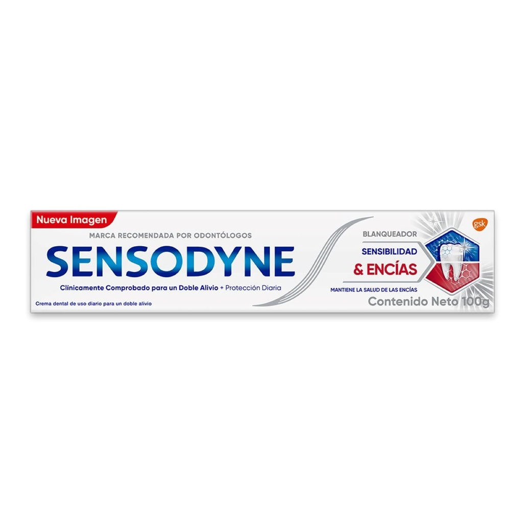 PASTA DENTAL SENSODYNE BLANQ SENSI ENCIAS 100G *
