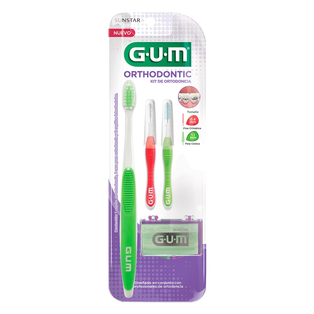KIT GUM ORTODONCIA C/4