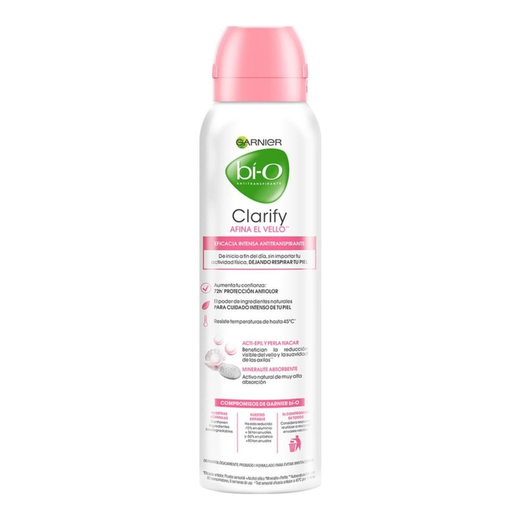 DESODORANTE BI-O AER CLARIFY AFINA 150ML