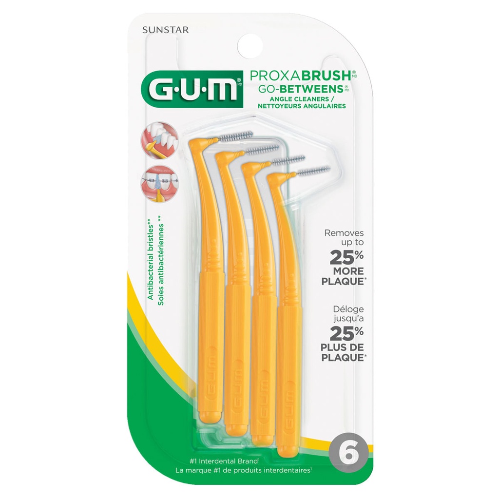 CEPILLO DENTAT GUM GO-BETWEENS C/4