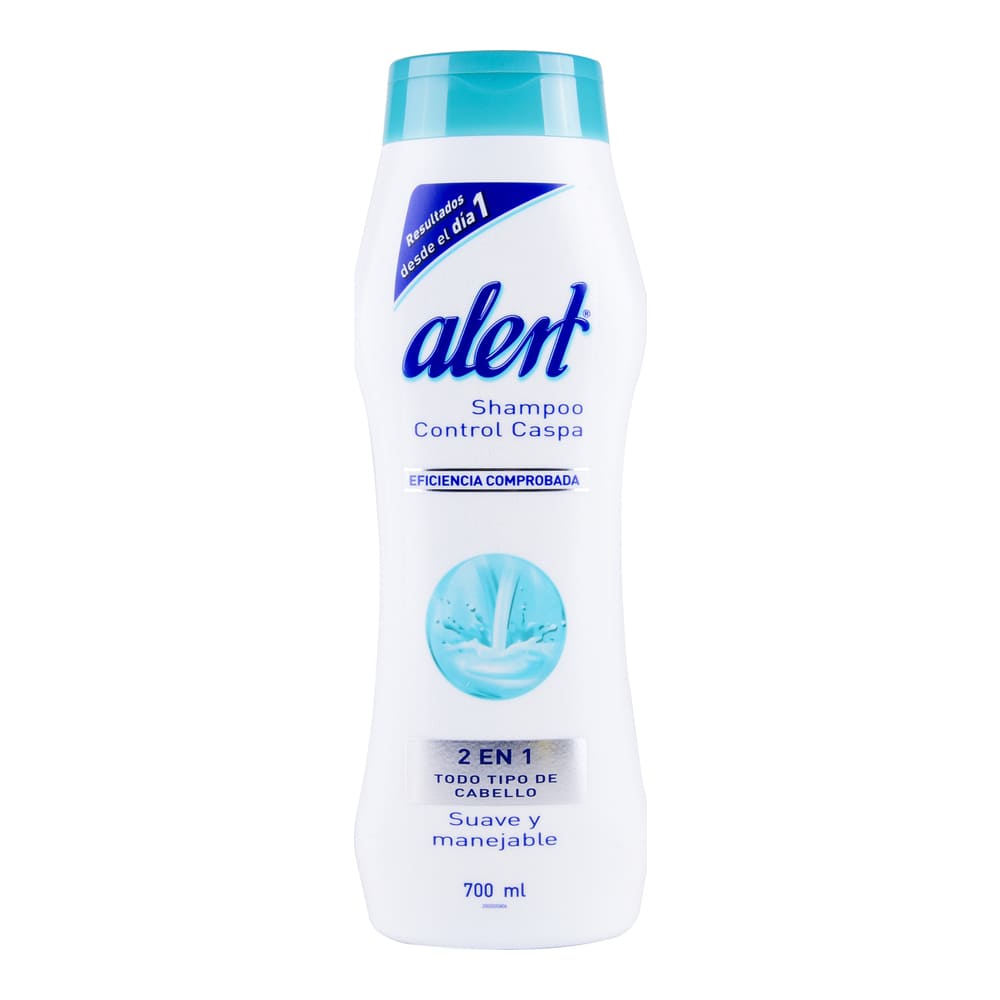 SHAMPOO ALERT CONTROL CASPA 2 EN 1 700ML