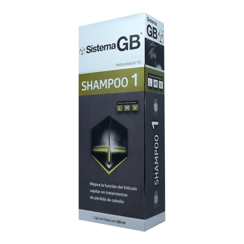 SHAMPOO SISTEMA GB HOMBRE UNO 230 ML
