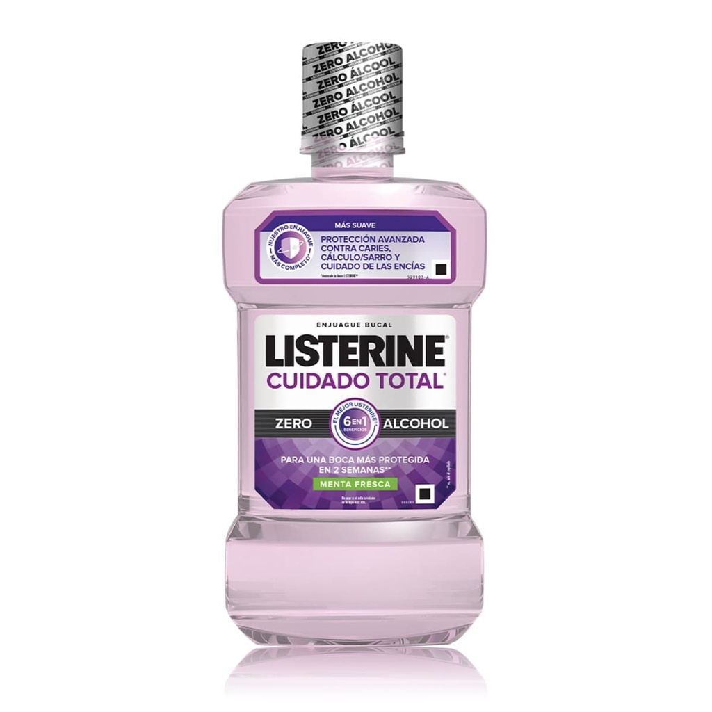 ENJUAGUE BUCAL LISTERINE CARE ZERO MTA 250ML *