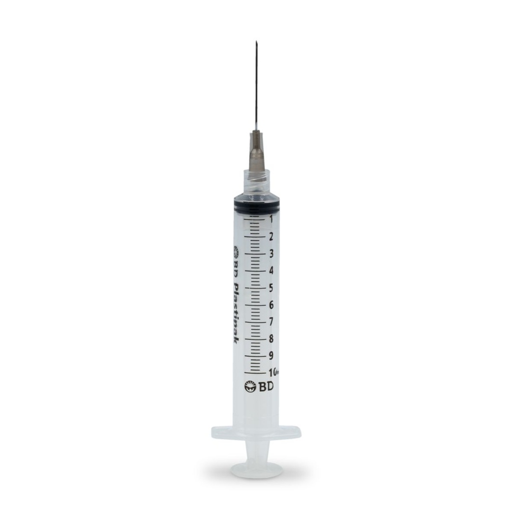 JERINGA BD PLASTIPAK NEGRA 10ML C/1*