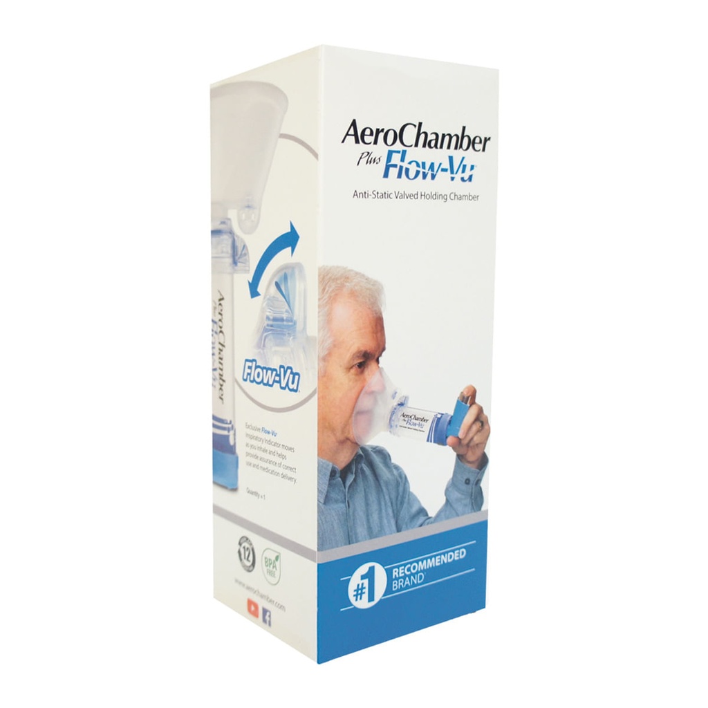 AEROCHAMBER PLUS FLOW VU AD
